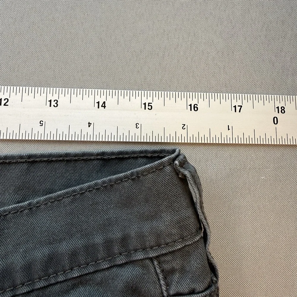 Levis 502‎ Taper Jeans Mens 33x34 (32) Black Regular Fit Stretch Denim 5-Pocket